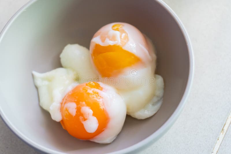 Hainam Style Half Boiled Egg Stock Photo, Picture and Royalty Free Image.  Image 128339306.