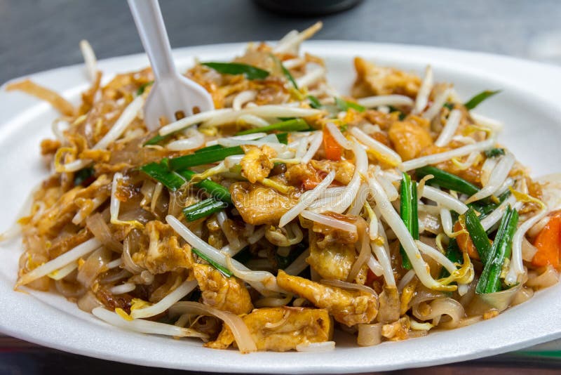 Delicious healthy pad thai royalty free stock photography Delicious healthy pad thai royalty free stock photography