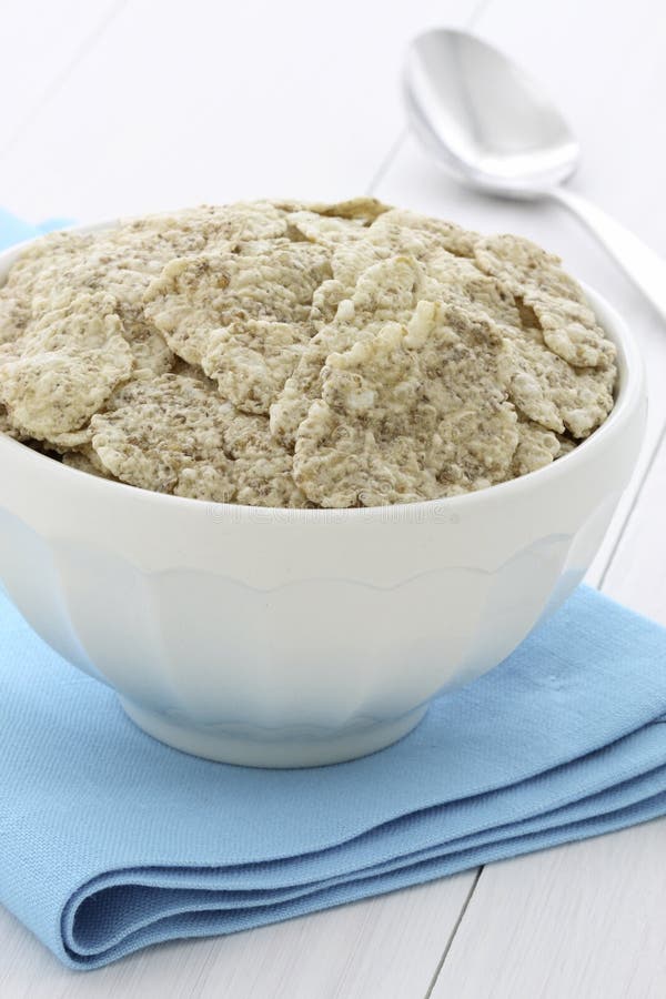 Delicious and Healthy Rice Cereal Flakes Stock Photo Image of rice