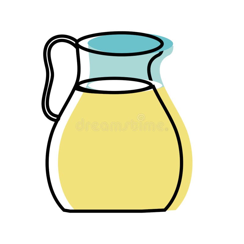 Delicious Juice Jar Nutrition Beverage Stock Vector Illustration of