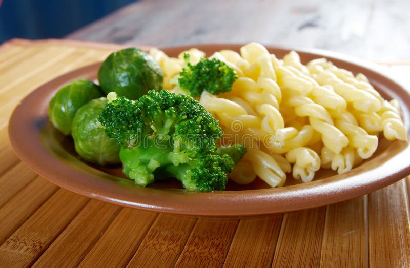 Delicious macaroni pasta stock image. Image of food, wood 30266633