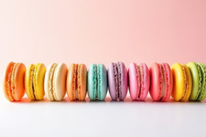 Delicious Macarons obrazy stock
