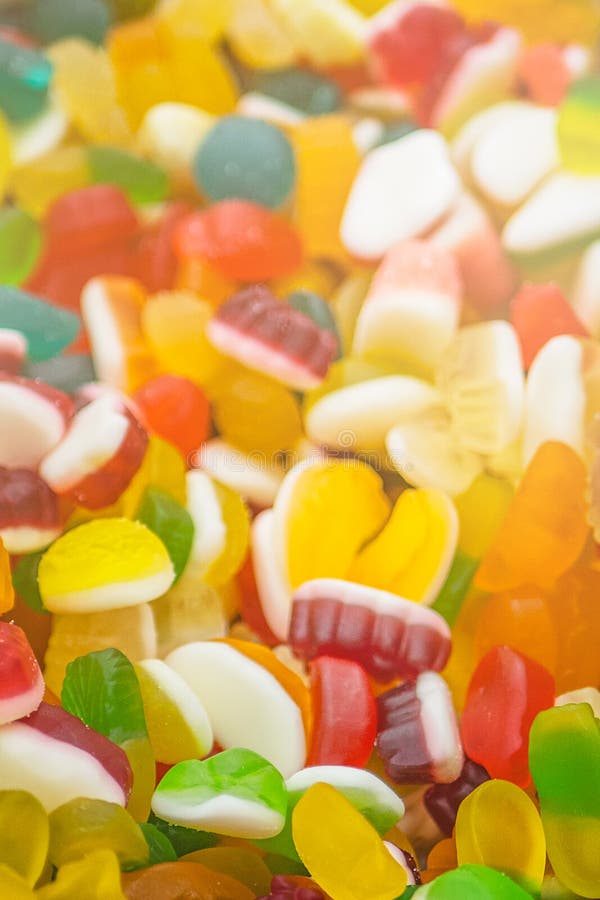 Delicious Multicolored Chewing Marmalade Stock Photo Image of bright, collection 108803988