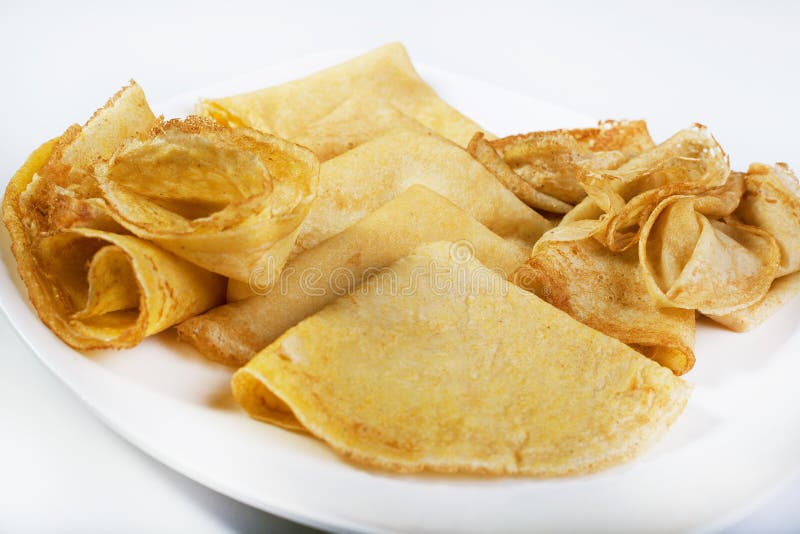 Delicious Pancakes Made of Corn Flour. Stock Photo Image of pancake