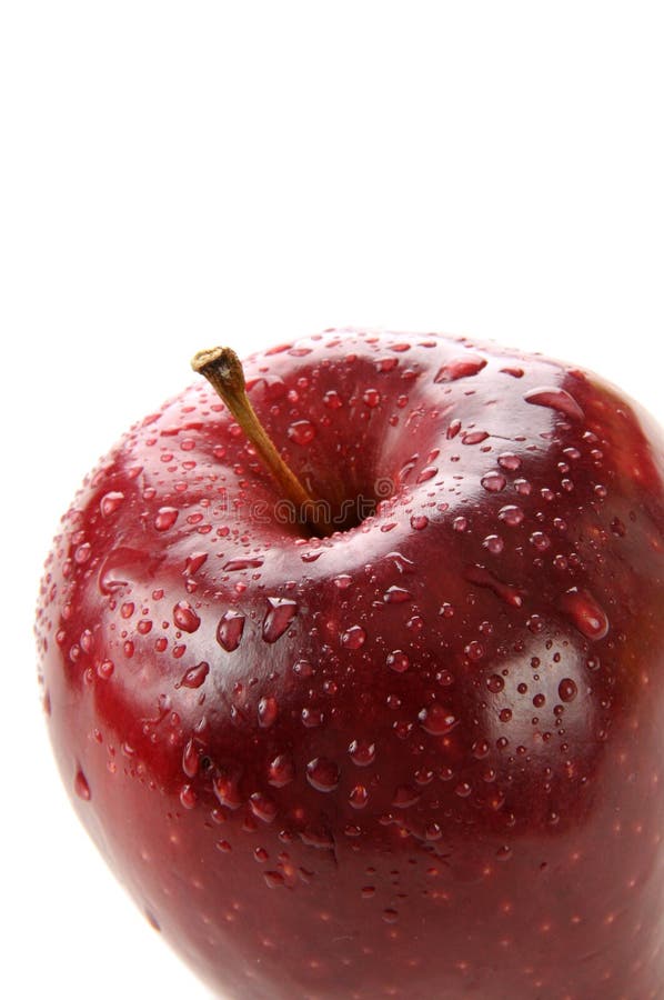 Delicious red apple stock image. Image of background 40097919