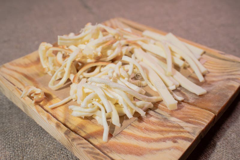 Delicious Several Types of Cheese for Beer. Stock Photo Image of