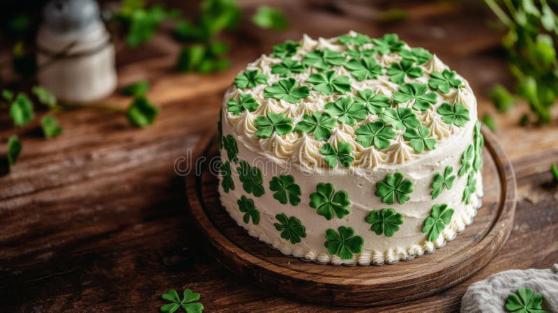 A Pinch Of... - Matt Green Shamrocks - St Patricks Day Cake Topper Sprinkles - 25g Edible - View #3