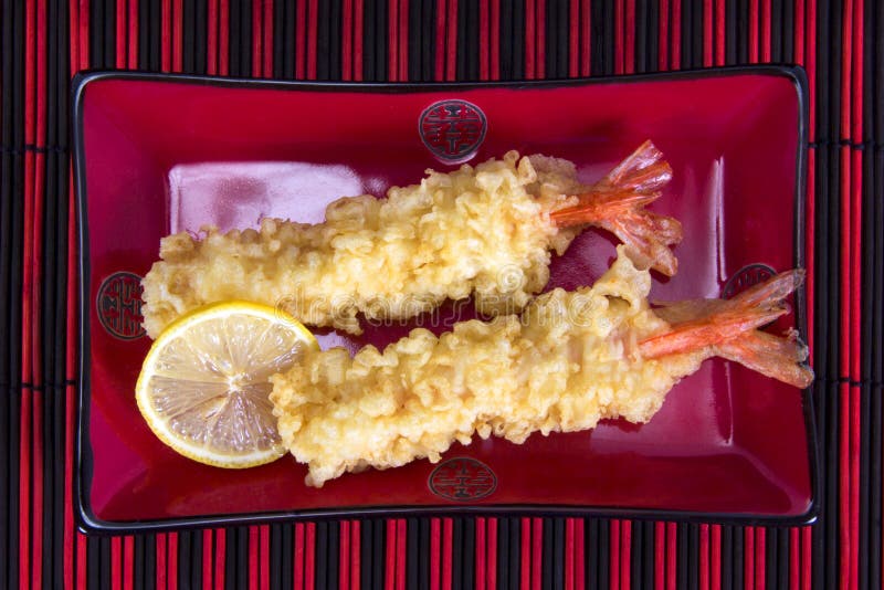 Delicious shrimp tempura stock photo. Image of food, deepfried 27984756