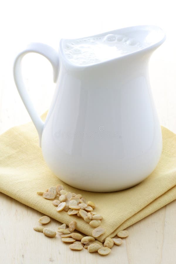 Fresh Soy Milk (Soybean Milk, Soya) Stock Image Image of liquid