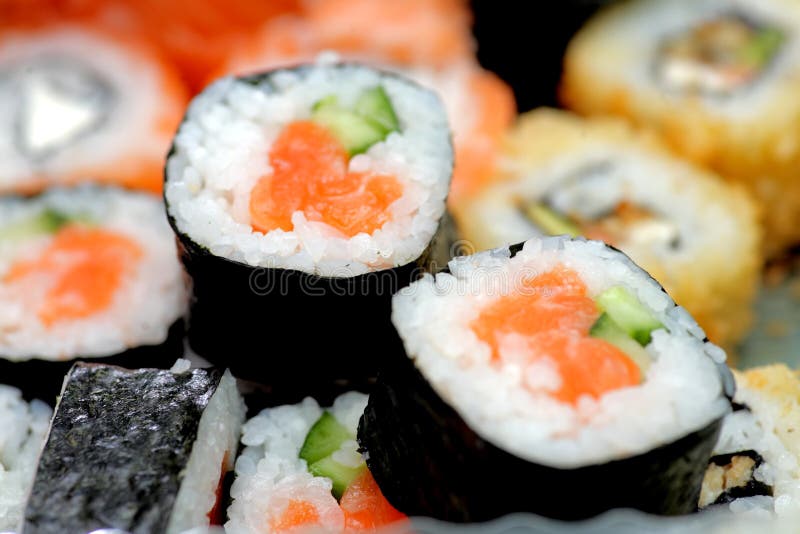 Delicious sushi