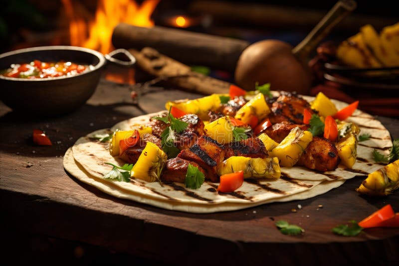Delicious Tacos Al Pastor - Classic Mexican Street Food at Its Best