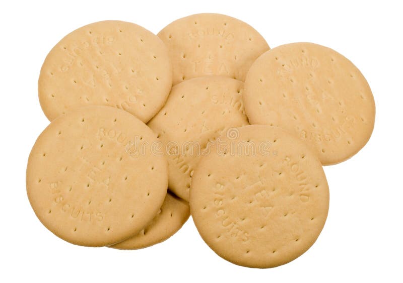 Delicious tea biscuits stock image. Image of time, cookie 4389119