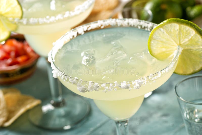 Tequila and Lime Margaritas