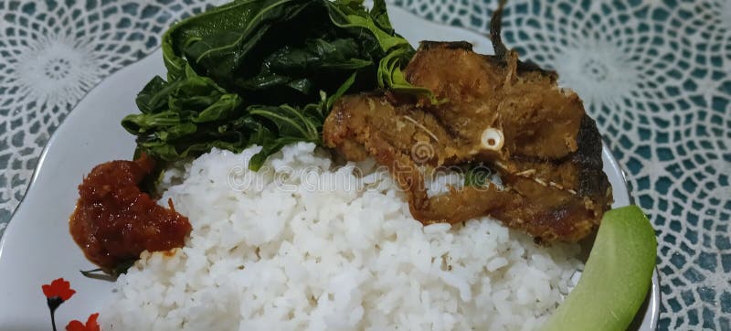 Delicious Typical Indonesian Food Stock Photo - Image of gourmet, tasty