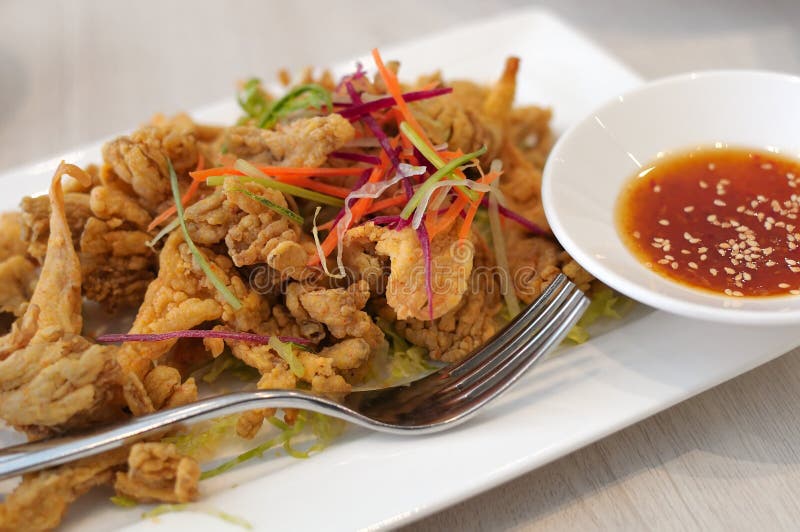 Delicious Vegetable tempura stock photography