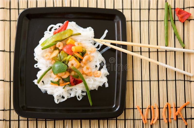 Delicious wok stock image. Image of fresh, meal, culinary 5059201