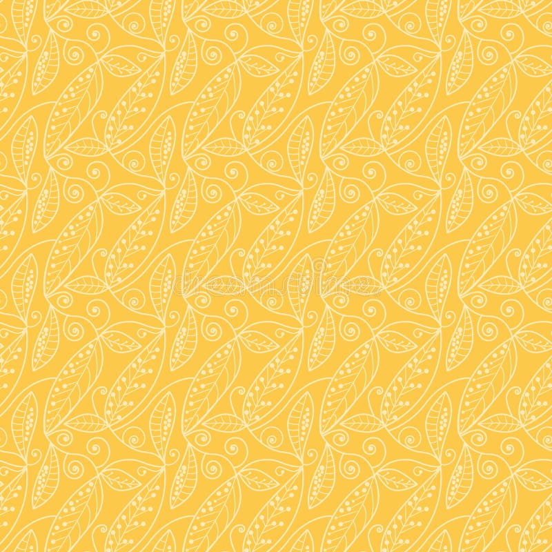 Delikate goldgelbe und cremefarbene, nahtlose, blühende Fliesen für elegante Oberflächendesigns lizenzfreie abbildung Delikate goldgelbe und cremefarbene, nahtlose, blühende Fliesen für elegante Oberflächendesigns lizenzfreie abbildung