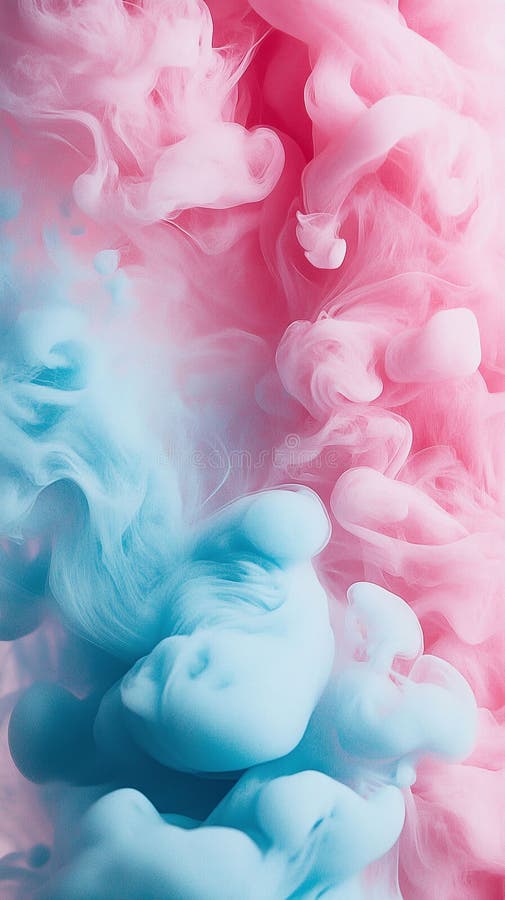 Delikatny pastelowy gradient tło mieszanie proszek niebieski i azalski różowy warstwowy z drobnym szumem biały. royalty ilustracja