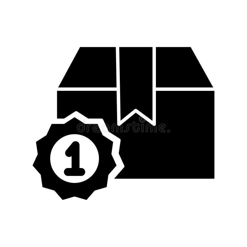 Delivery box ranking Isolated Vector icon which can easily modify or edit royalty free illustration