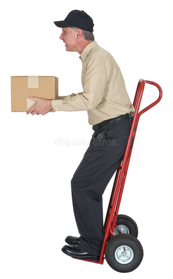 Delivery Man, Moving, Freight, Shipping, Package