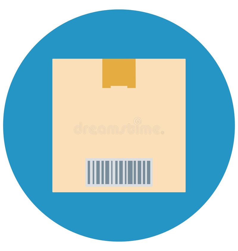 Delivery Package Isolated Vector icon that can be easily edit or modified vector illustration