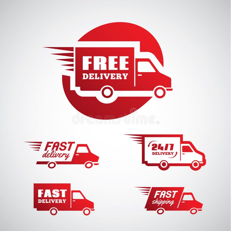 Stickers Free Delivery Stock Illustrations 466 Stickers Free Delivery