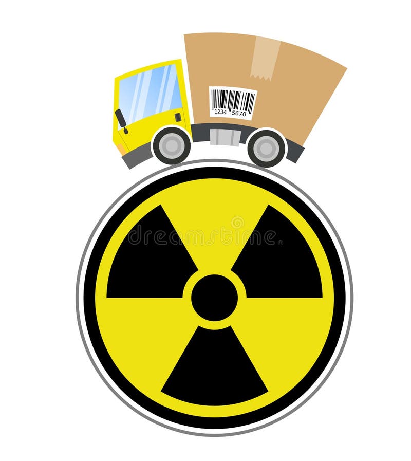 Delivery Truck, Danger Cargo Stock Vector - Illustration of automobile,  death: 186572952