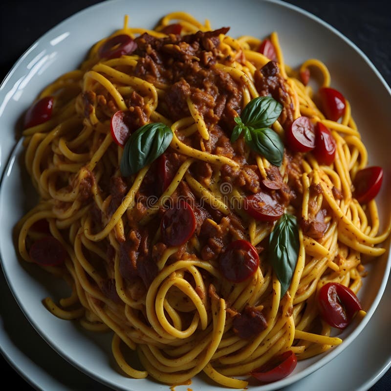 Deliziosi formaggi al piatto di spaghetti prodotto dall'aei royalty illustrazione gratis