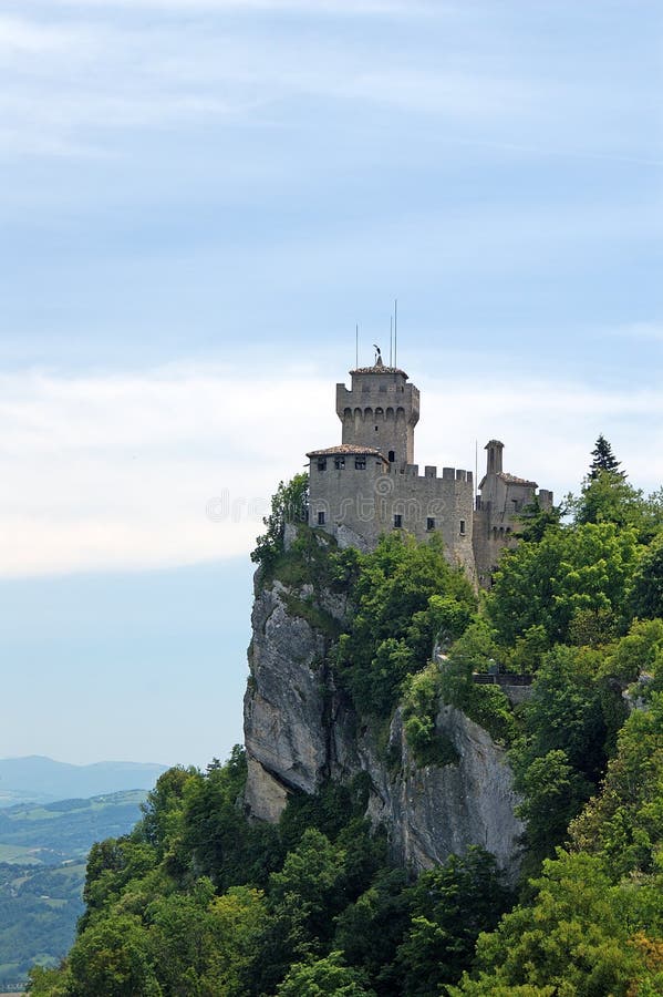 Castello della Cesta στοκ εικόνα