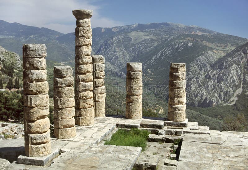 Delphi - o templo de Apollo