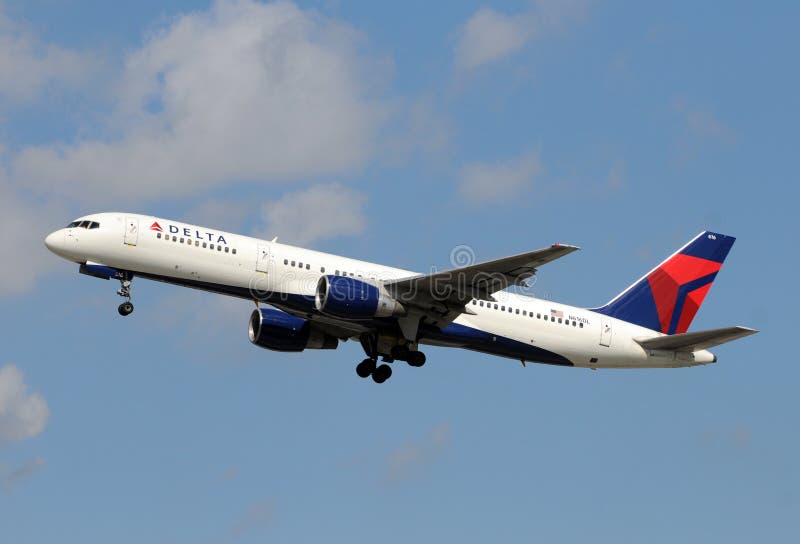 Delta Airlines Boeing 757 passenger jet