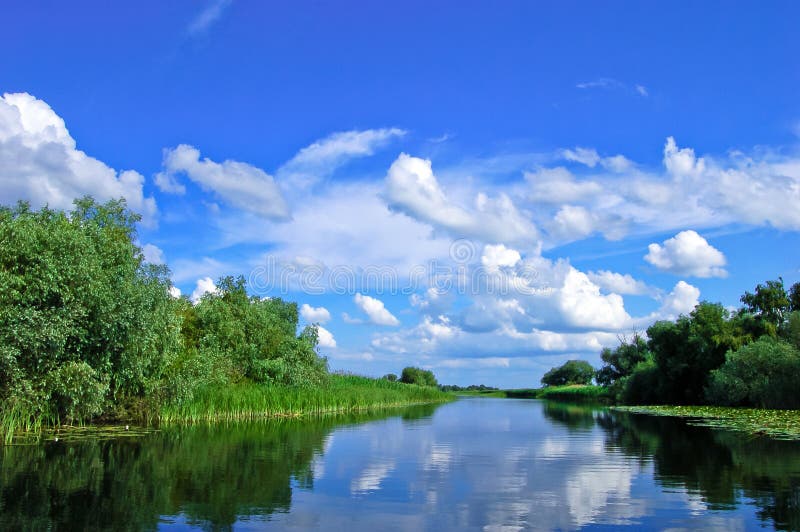 Delta Channel royalty free stock photo Delta Channel royalty free stock photo