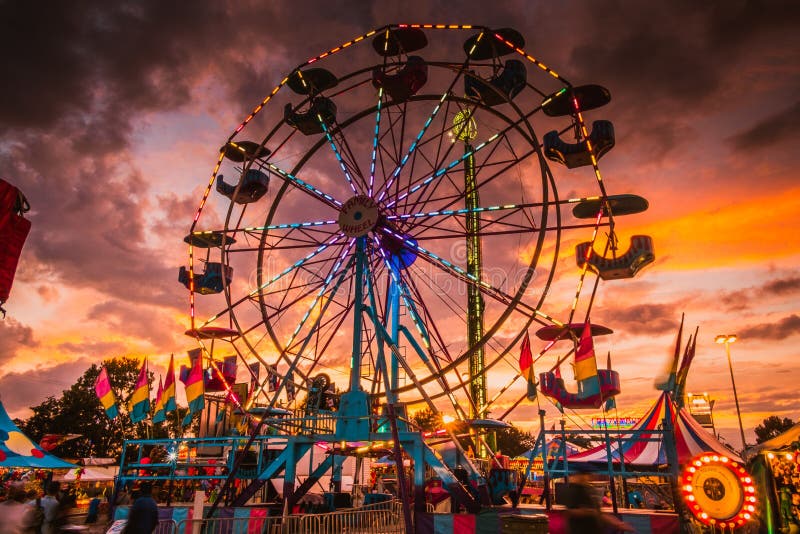 Delta Fair, Memphis, TN, Ferris Wheel at County Fair