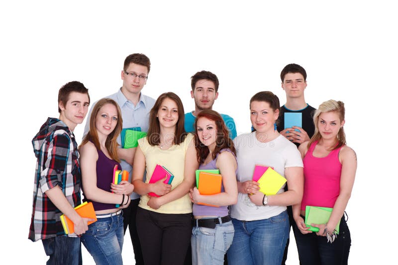 Studenter royaltyfri fotografi