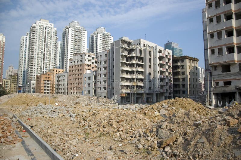 Demolition in Chinese city