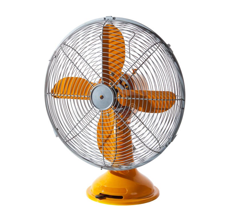 Den gamla klassiska retro och för tappning elektriska fanen isolerade vit backgr arkivfoton Den gamla klassiska retro och för tappning elektriska fanen isolerade vit backgr arkivfoton