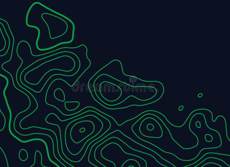 Den gröna topographic översikten fodrar vektorbakgrund royaltyfri illustrationer Den gröna topographic översikten fodrar vektorbakgrund royaltyfri illustrationer