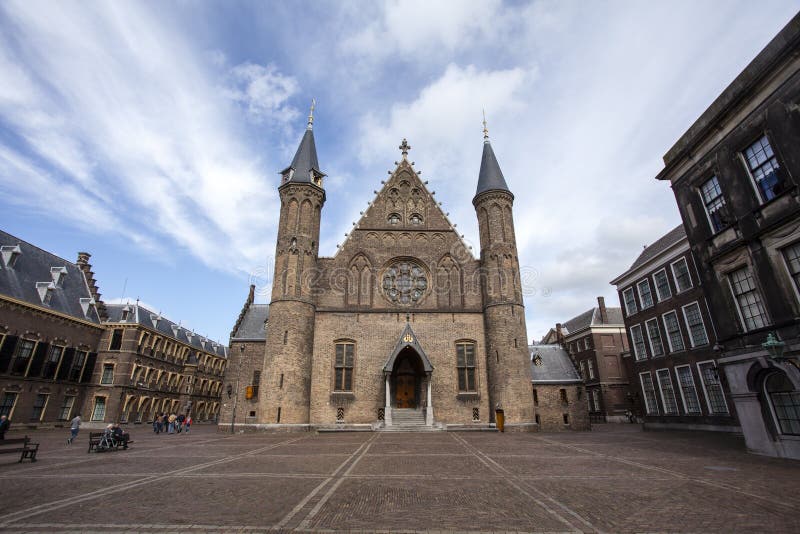 Den Haag - Ridderzaal - Binnenhof - nationales Parlament - die Niederlande lizenzfreie stockbilder Den Haag - Ridderzaal - Binnenhof - nationales Parlament - die Niederlande lizenzfreie stockbilder