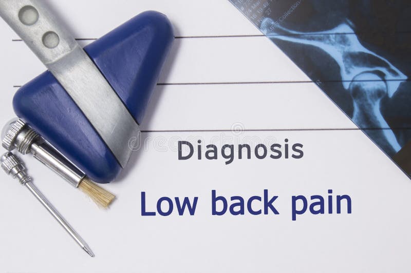 Den Neurological diagnosen av lågt tillbaka smärtar Neurologarkivet, var är utskrivavet lågt tillbaka för diagnos, smärtar, ligge arkivbild Den Neurological diagnosen av lågt tillbaka smärtar Neurologarkivet, var är utskrivavet lågt tillbaka för diagnos, smärtar, ligge arkivbild