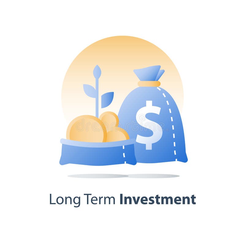 Den ?ppna p?sen med guld- mynt och v?xtstammen, snabb finanstillv?xt, int?ktf?rh?jning, tj?nar mer pengar, investerar fonden, rik royaltyfri illustrationer Den ?ppna p?sen med guld- mynt och v?xtstammen, snabb finanstillv?xt, int?ktf?rh?jning, tj?nar mer pengar, investerar fonden, rik royaltyfri illustrationer