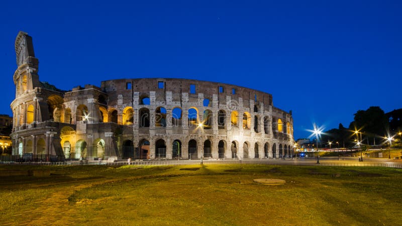 Den roman colosseumen fotografering för bildbyråer Den roman colosseumen fotografering för bildbyråer