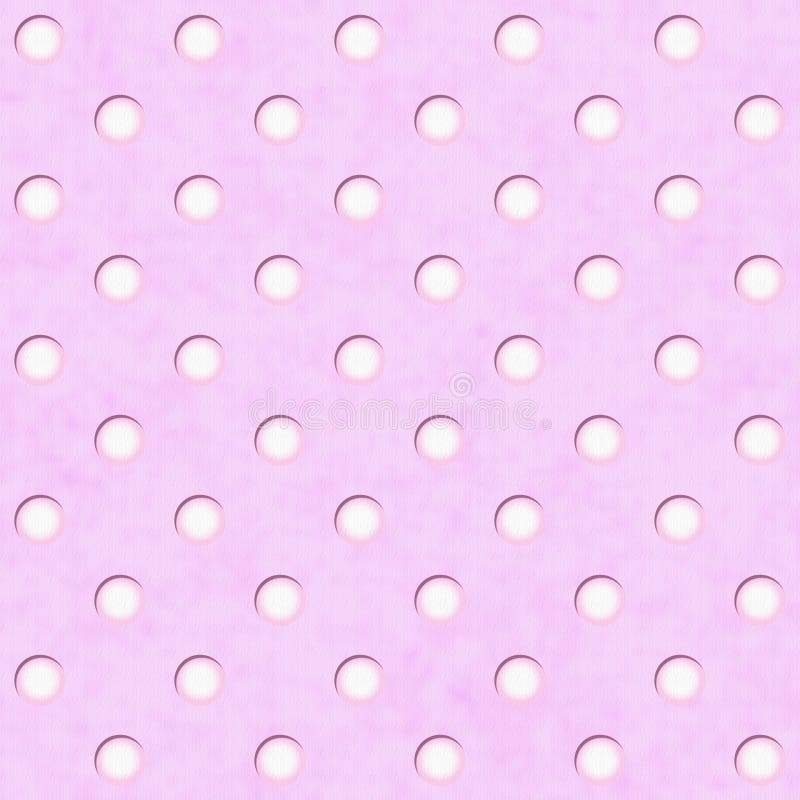 Den rosa vitpolkaen pricker tygbakgrund royaltyfria foton Den rosa vitpolkaen pricker tygbakgrund royaltyfria foton