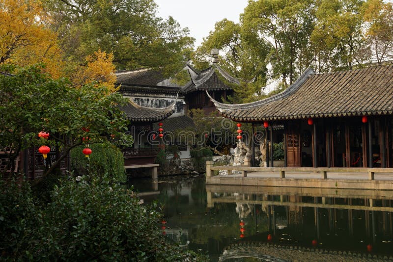 Trädgårdar i Suzhou, Kina