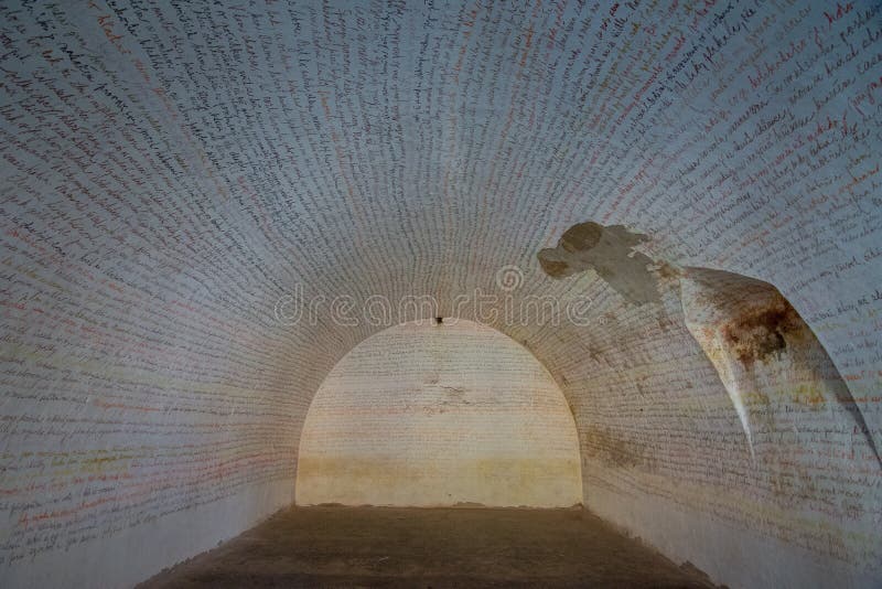 Den Terezin minnesmärken var en medeltida militär fästning som användes som en koncentrationsläger i WWEN royaltyfri fotografi Den Terezin minnesmärken var en medeltida militär fästning som användes som en koncentrationsläger i WWEN royaltyfri fotografi
