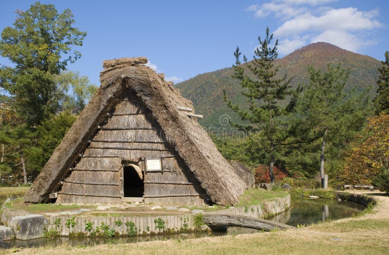 Den traditionella byn, Shirakawa-går, Japan