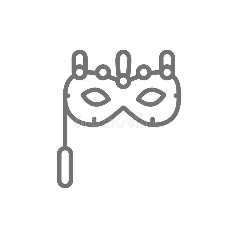 Den traditionella Venetian maskeringen, maskeraden, karneval fodrar symbolen stock illustrationer Den traditionella Venetian maskeringen, maskeraden, karneval fodrar symbolen stock illustrationer