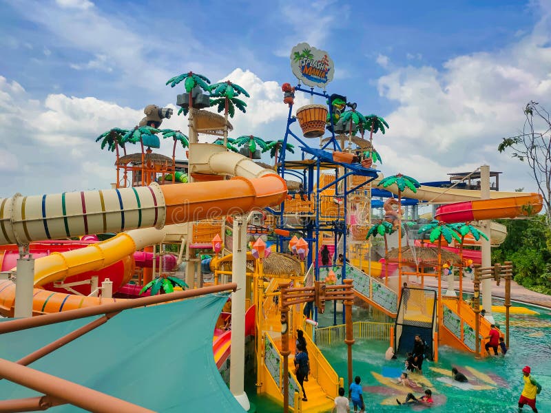 Children S Play Area at Splash Mania Gamuda Cove Water Theme Park ...