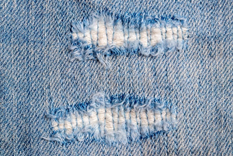 Denim Background Texture. Close-up of Details of Blue Jeans Fabric with ...