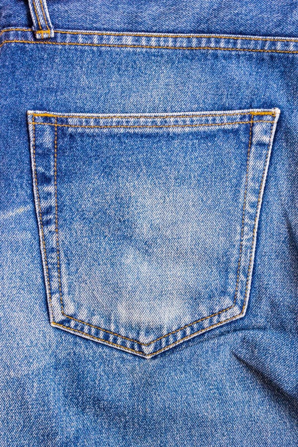 Denim Blue Jean Pocket Texture Is The Classic Indigo Fashion. Denim ...