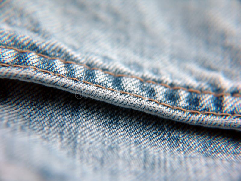 Denim With Seam Picture. Image 4348107